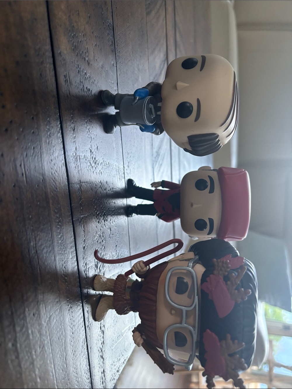 Fun Collectible Funko Pop Vinyl Trio - Neutral, Red, Brown